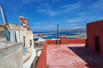 Maison authentique dans la médina avec vue mer